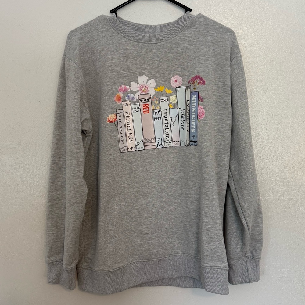 Taylor Swift Book Sweatshirt